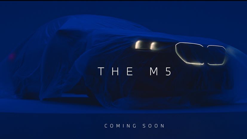 BMW Μ5 teaser