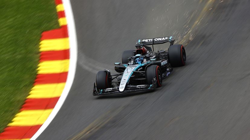 F1 GP Βελγίου Mercedes George Russell