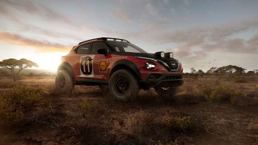 Nissan Juke Rally Hybrid Tribute
