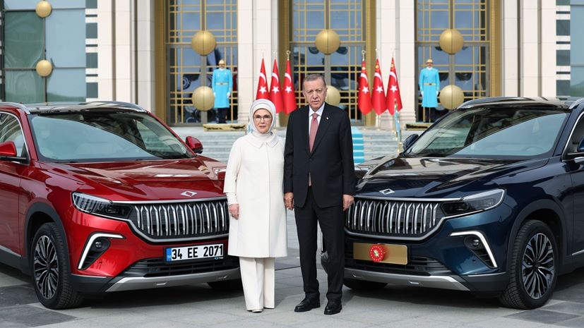Togg T10X Erdogan