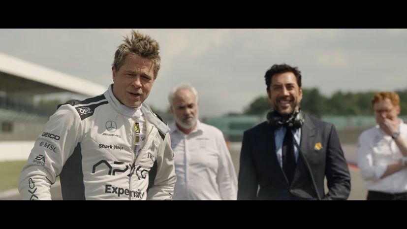 F1 Movie κινηματογραφική ταινία Brad Pitt