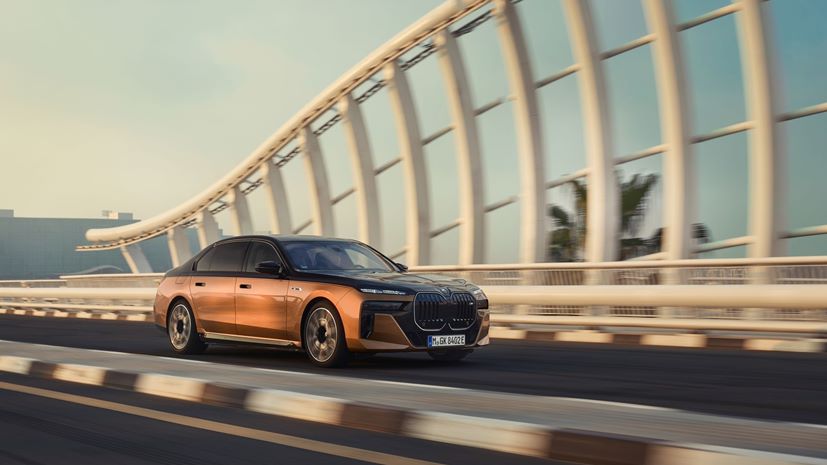 BMW films the calm
