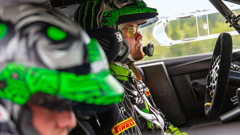 Oliver Solberg Skoda Fabia RS WRC2