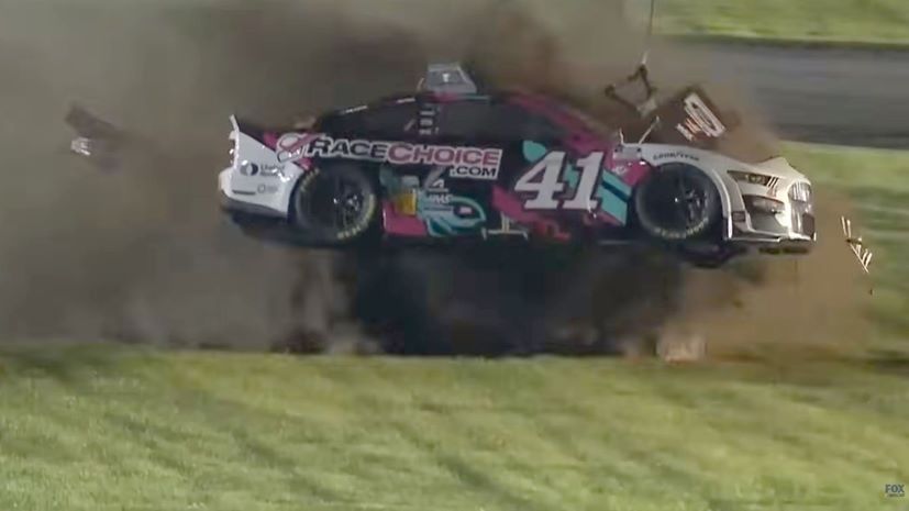 Nascar Ατύχημα Ryan Preece
