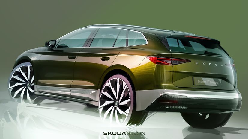 Skoda Enyaq Sketch