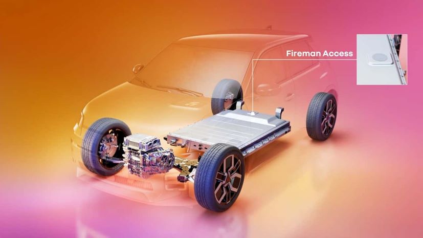 Renault ev fire safety