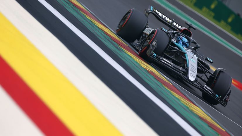 F1 GP Βελγίου Mercedes George Russell