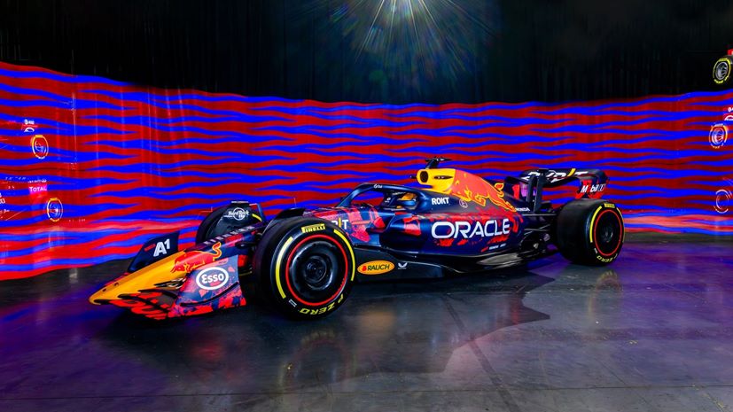 Red Bull Silverstone νέα χρώματα