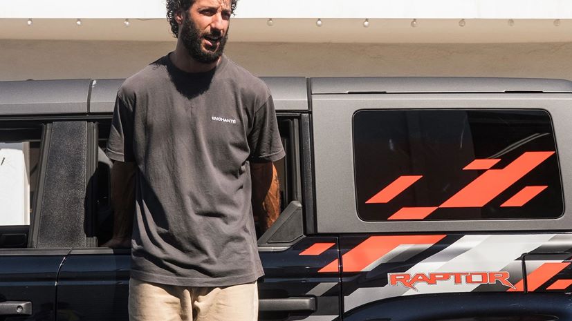Daniel Ricciardo Ford Raptor