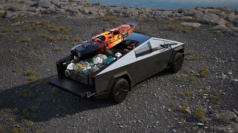 Tesla Cybertruck διαφημιστικό