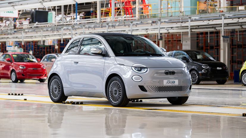 Fiat 500 εργοστάσιο Mirafiori Ιταλία