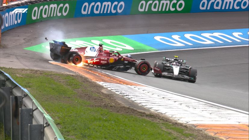 F1 GP Ολλανδίας Leclerc - Russell