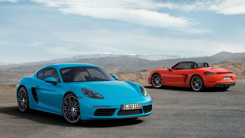 Porsche 718 Cayman - Porsche 718 Boxster