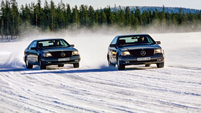 Mercedes S-Class Coupe 1995 ESP