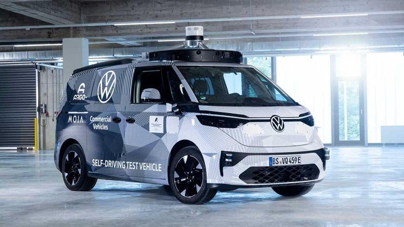 VW ID Buzz αυτόνομο όχημα