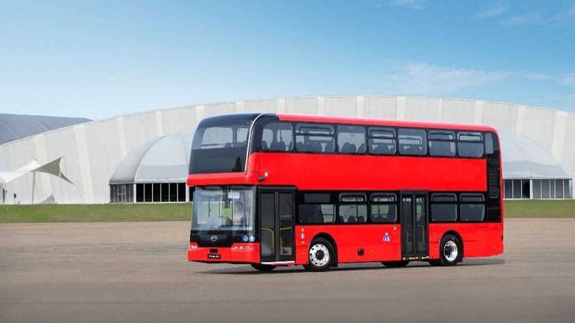 BYD διώροφο λεωφορείο Λονδίνο