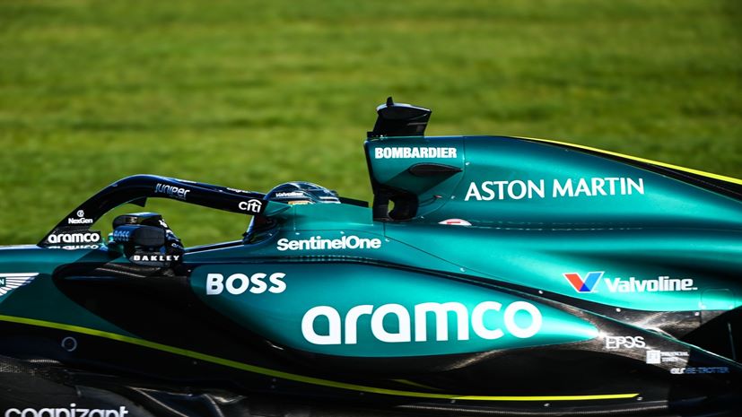 F1 Aston Martin Κάμερες στο μονοθέσιο