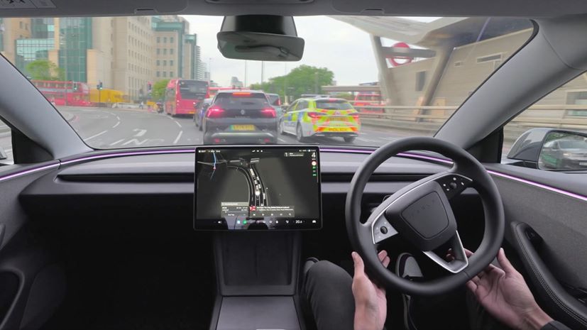 Tesla FSD supervised UK