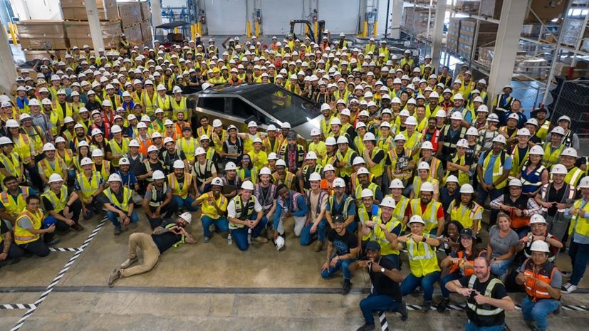 Tesla Cybertruck Gigafactory Texas