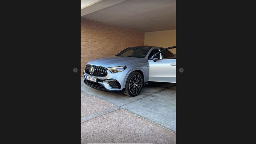 Δημήτρης Γιαννακόπουλος Mercedes AMG GLC Coupe