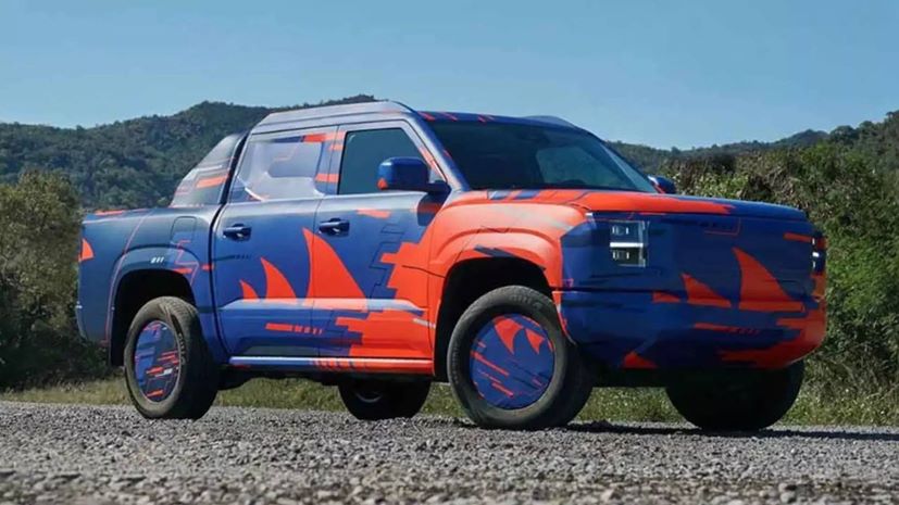 BYD pick up δοκιμές εξέλιξης