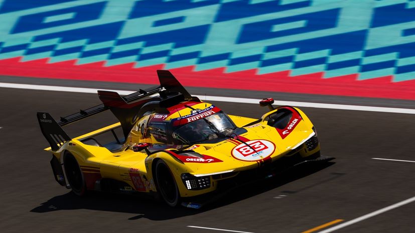 WEC Ferrari 499P Robert Kubica