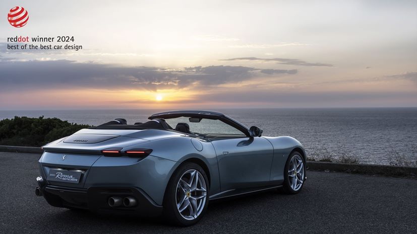Ferrari Roma Spider βραβείο Red Dot
