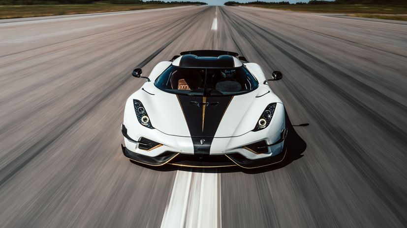 Koenigsegg Regera Ρεκόρ