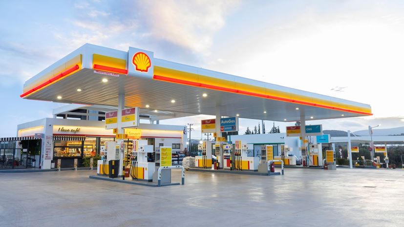 Shell πρατήριο