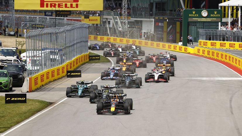 F1 GP Καναδά Εκκίνηση