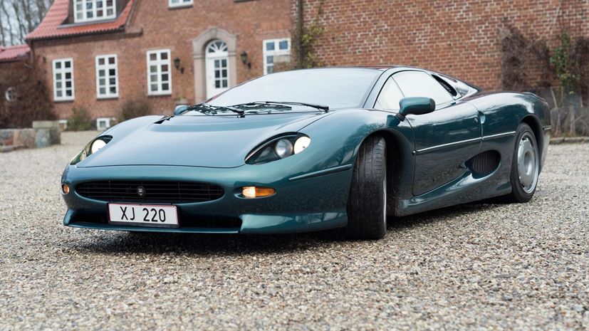 Pop Up Jaguar XJ220