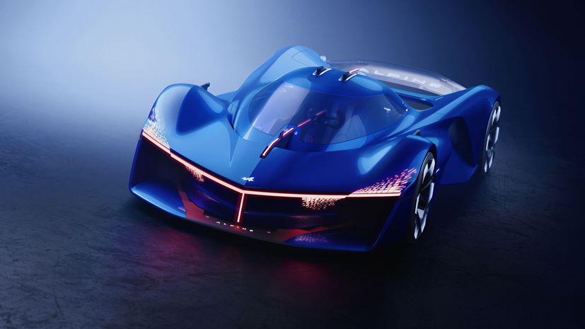 Alpine Alpenglow Hydrogen Racing Car