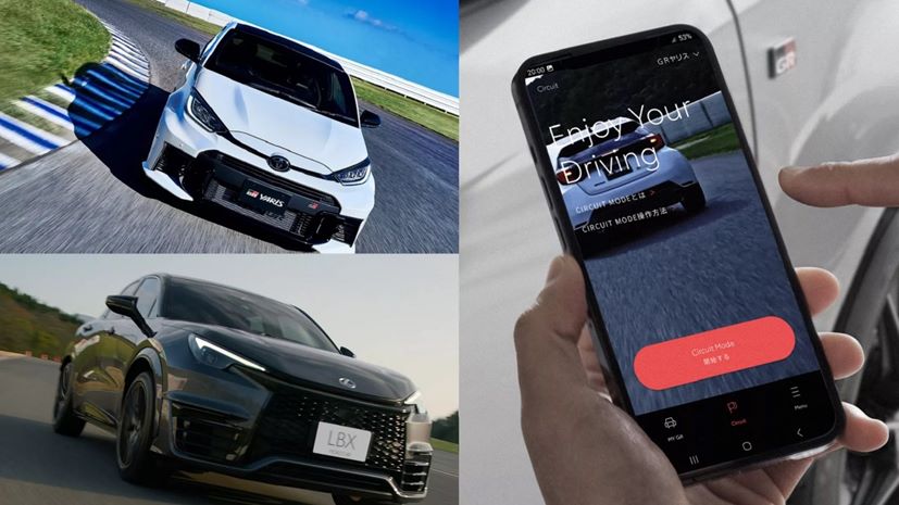 Toyota Circuit Mode app