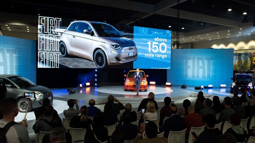 Fiat 500e - LA Auto Show
