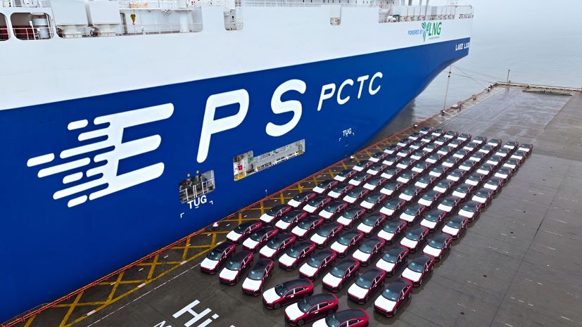 Mazda 6e αναχώρηση από Σαγκάη