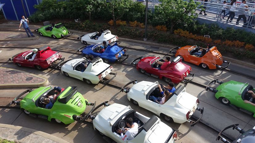 Disneyland Autopia παιδικά αυτοκίνητα