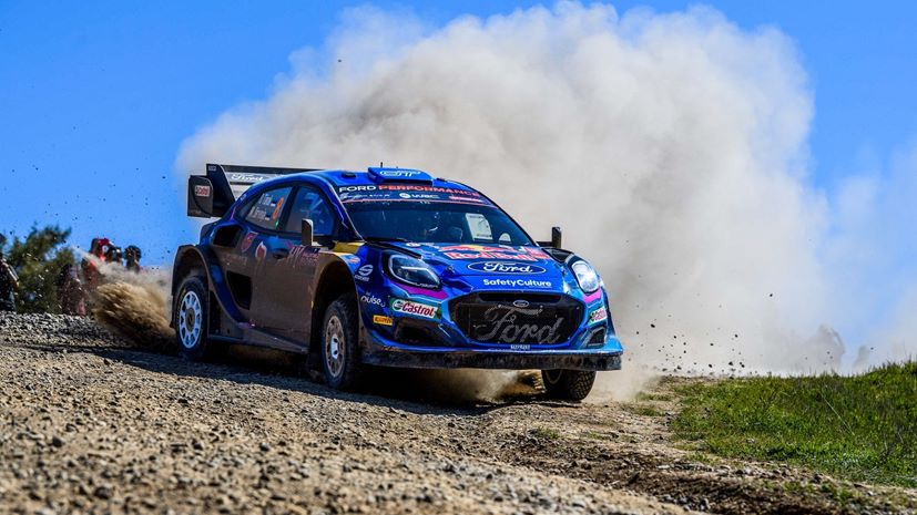 WRC Ράλι Χιλής M-Sport Ford tanak