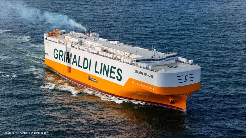 Πλοίο Grimaldi Leapomotor