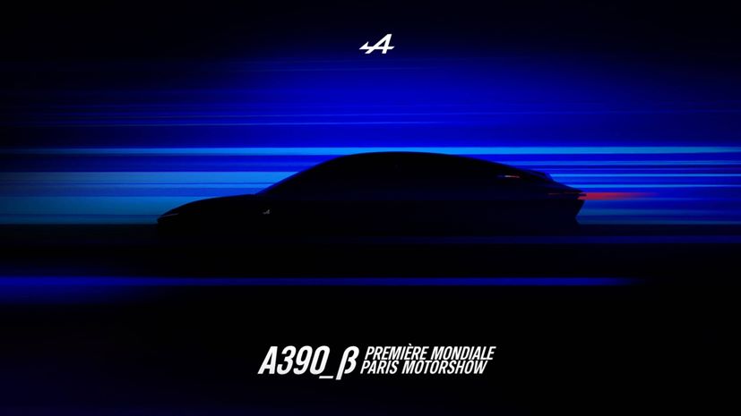 Alpine A390 Beta teaser