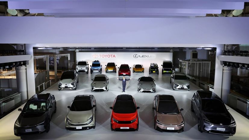 Toyota EV lineup