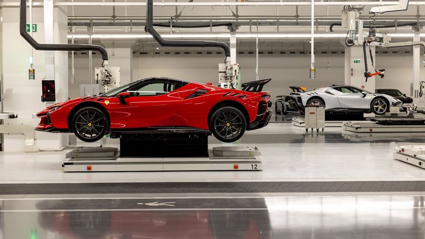 Ferrari e-building Maranello εργοστάσιο ηλεκτρικών hypercars