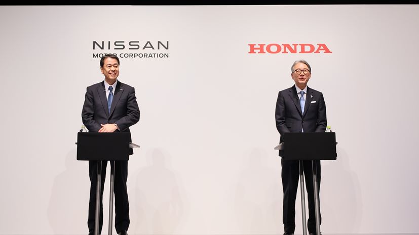 Makoto Uchida CEO Nissan - Toshihiro Mibe CEO Honda