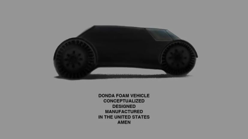 Kanye West Donda Foam Car