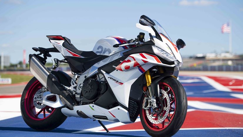 Aprilia V4 Factory Speed White