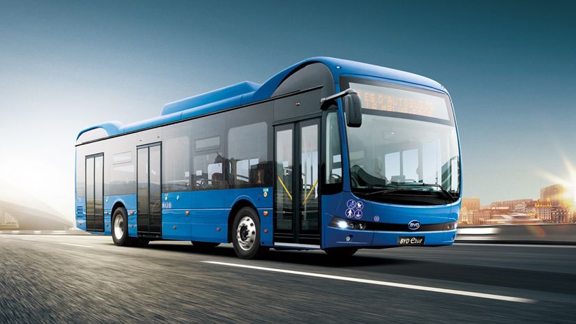 BYD ηλεκτρικό λεωφορείο