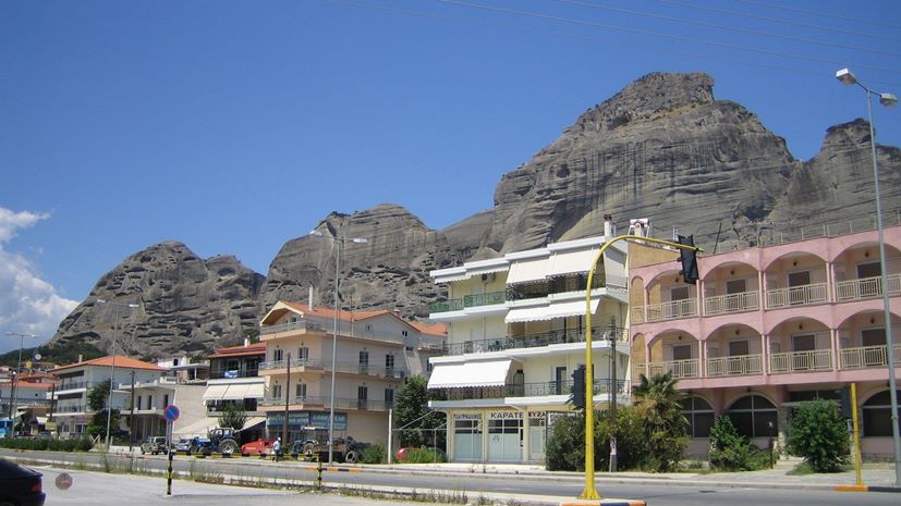Καλαμπάκα δρόμος της πόλης