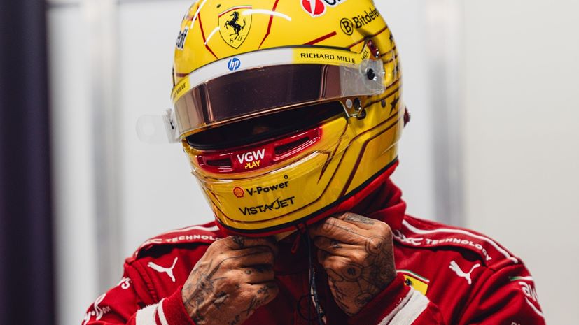 Lewis Hamilton Ferrari