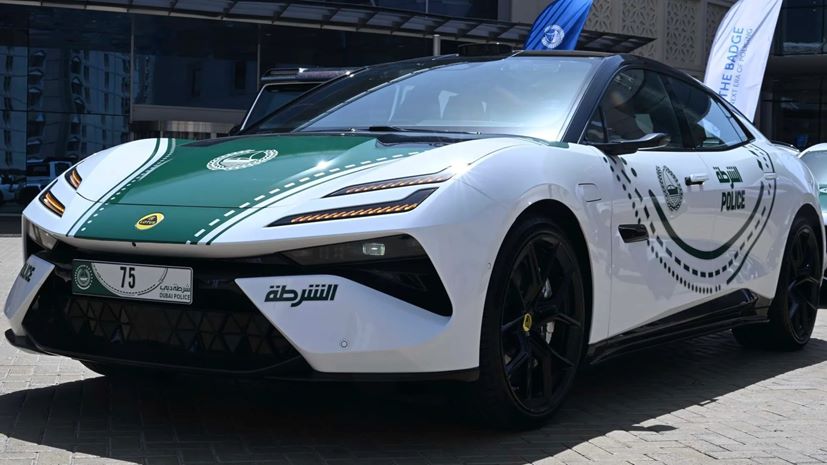 Lotus Emeya S Dubai police