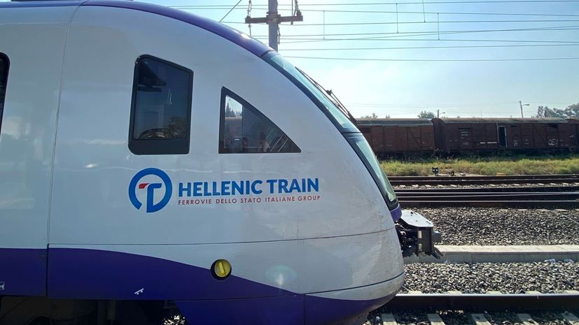 Hellenic Train συρμός τρένου