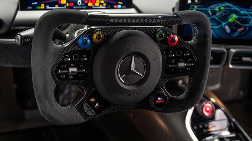 Mercedes steering wheel